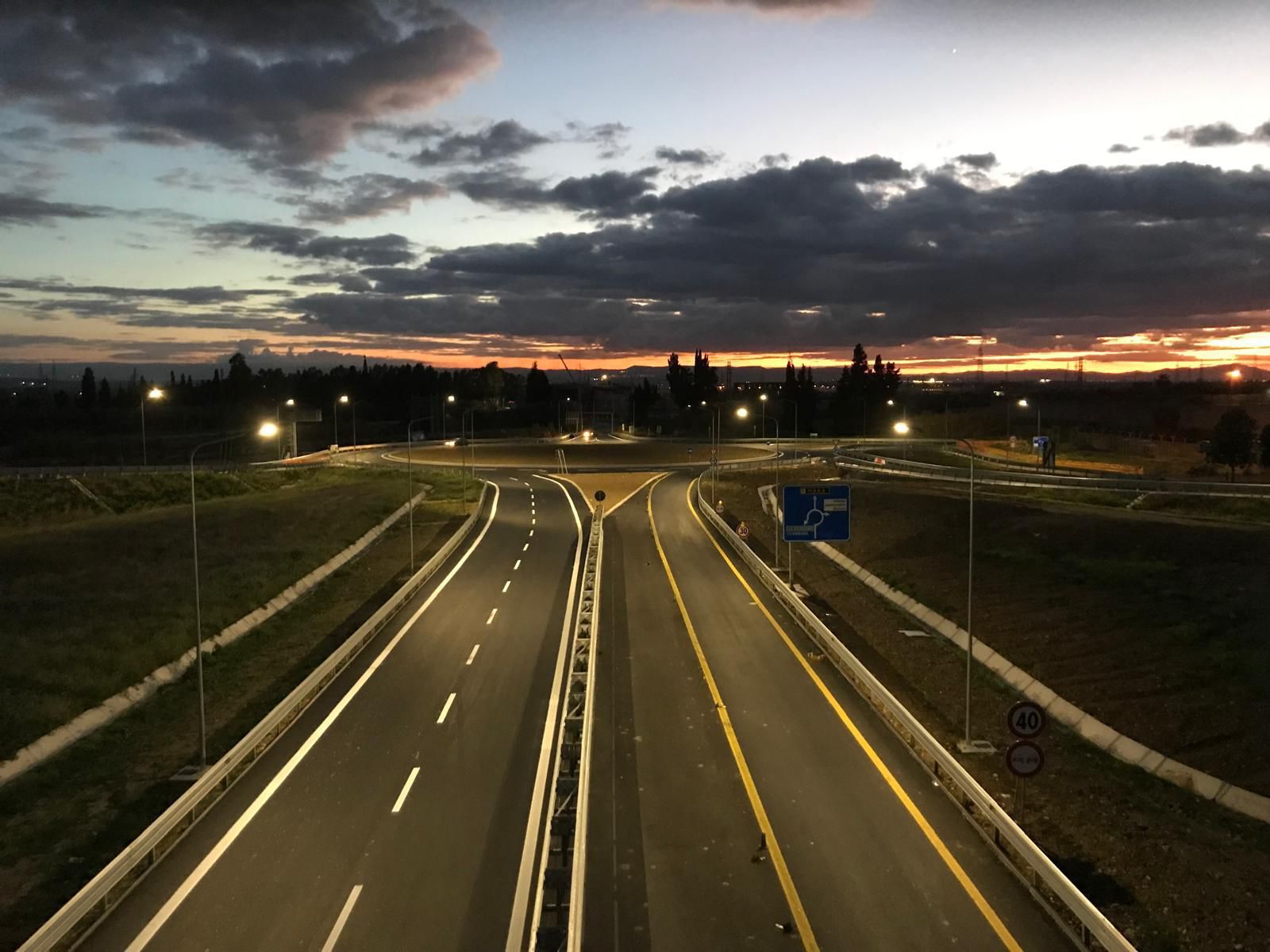 Catania - ANAS Bicocca interchange roundabout